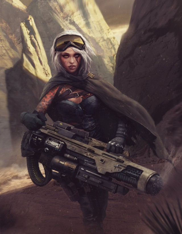 Рисунки: фантастика, фентези, Sci-Fi