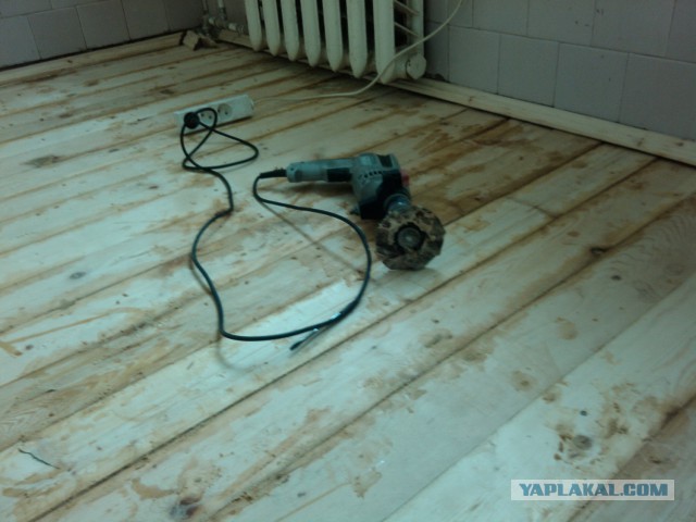 Как я пол на кухне обновил