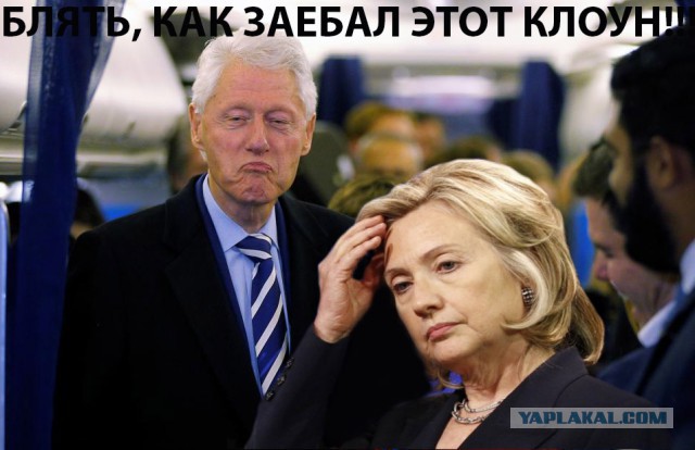 Фотожаба "Клинтоны" оригинал + 3 жабы