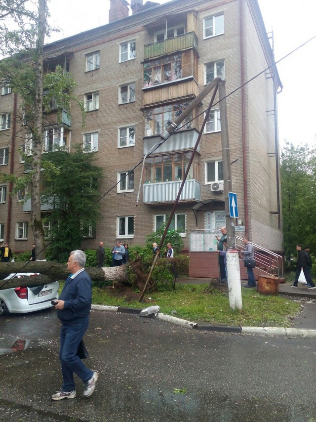 В Москве ураган!