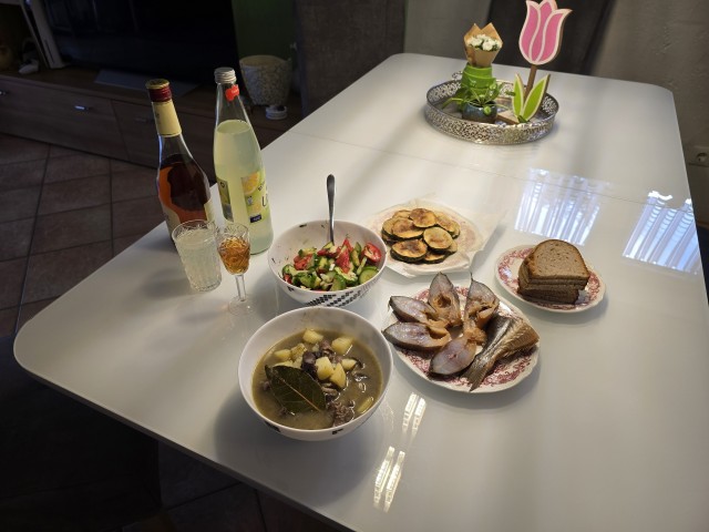 Холостяцкий ужин...?