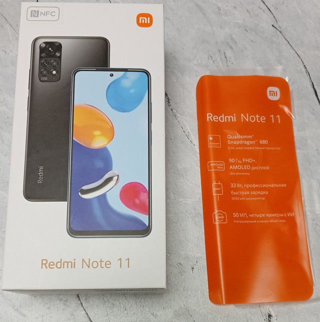 Redmi note 11, 4/128