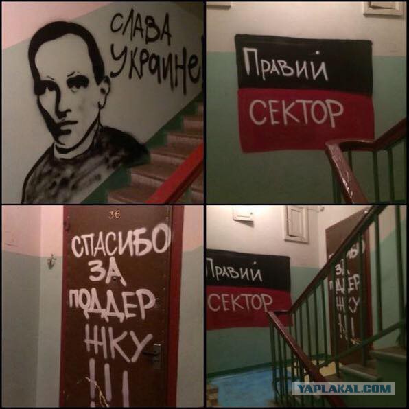 Бандеровская благодарность для активистки из РФ