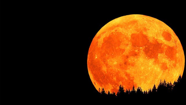 28 сентября суперлунное затмение: "Кровавая Луна"