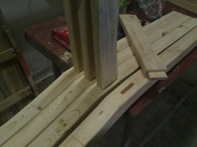 Садовая скамейка. Дебют