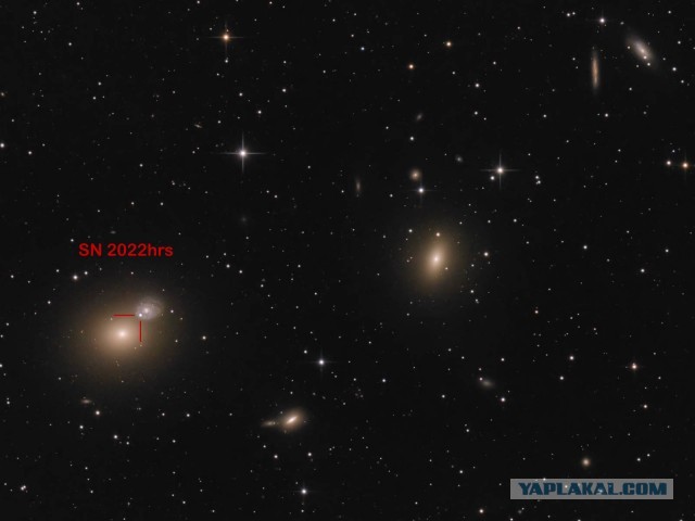 Сфотографировал сверхновую SN2022hrs в галактике NGC4647