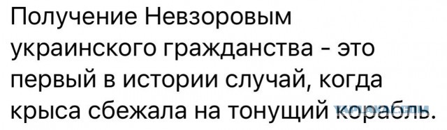 Александр Невзоров подал заявку на украинское гражданство