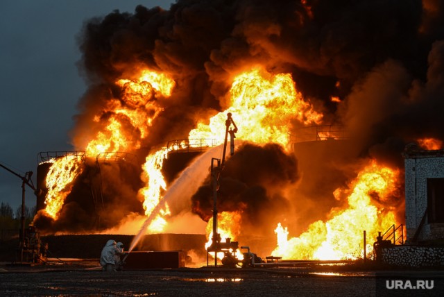 В Иркутской области пожар на нефтегазоконденсатном месторождении