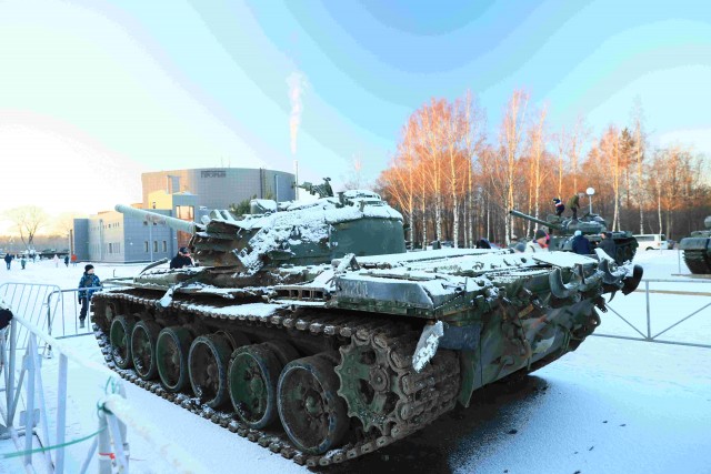 Выставка украинской техники в городе на Неве