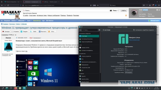 Windows 11 превращает суперсовременные процессоры в древние Celeron