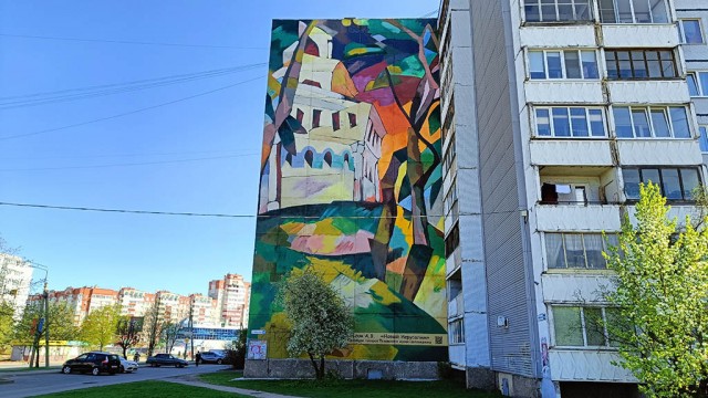 Муралы города Пскова