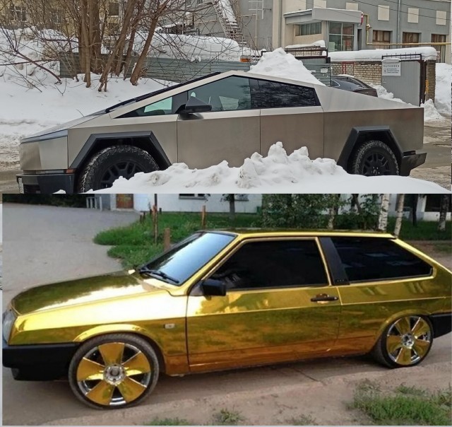 В городке появился Кибертрак.