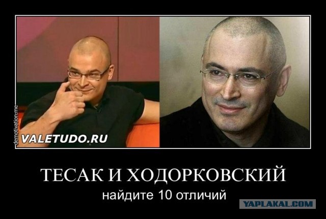 Подонок Тесак получил отпор.
