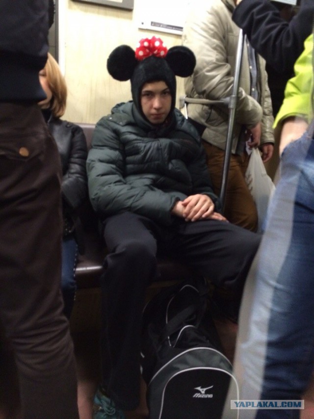 Подборка посетителей метро Санкт-Петербурга