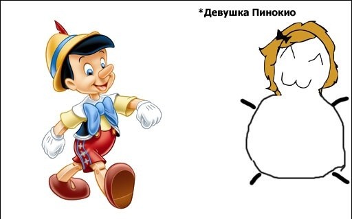 Девушка Пинокио