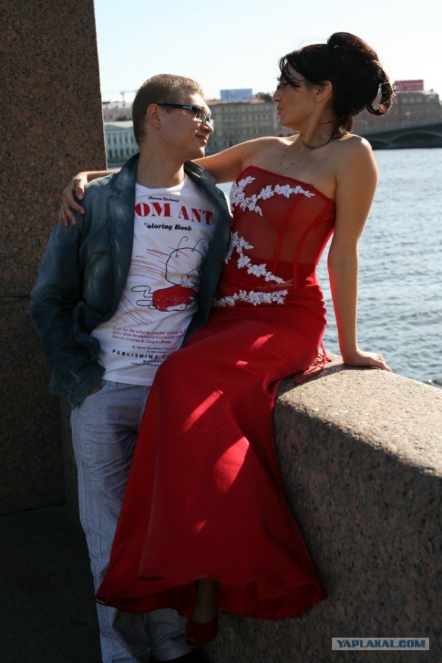 Необычная свадьба. Жена+муж