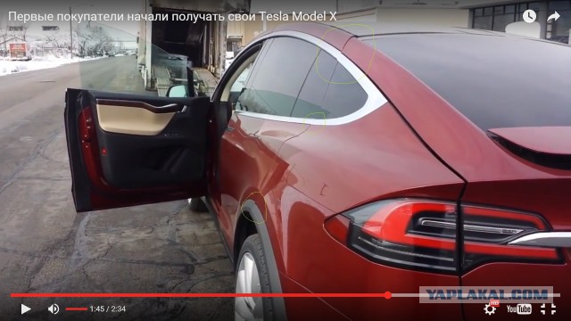 Первые покупатели начали получать Tesla Model X