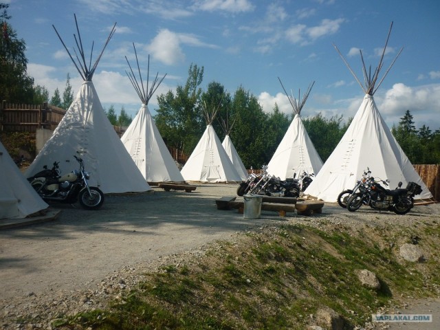 Встреча Харлееводов в Western City.