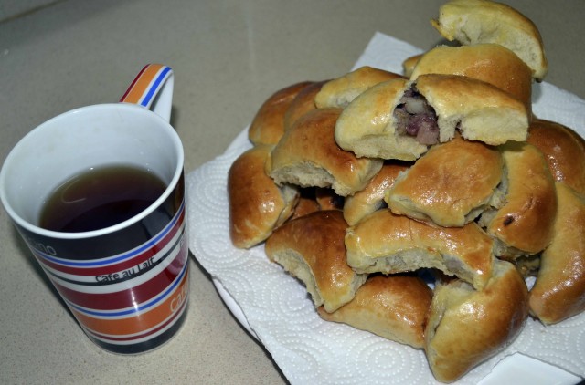 Пирожки со шпеком