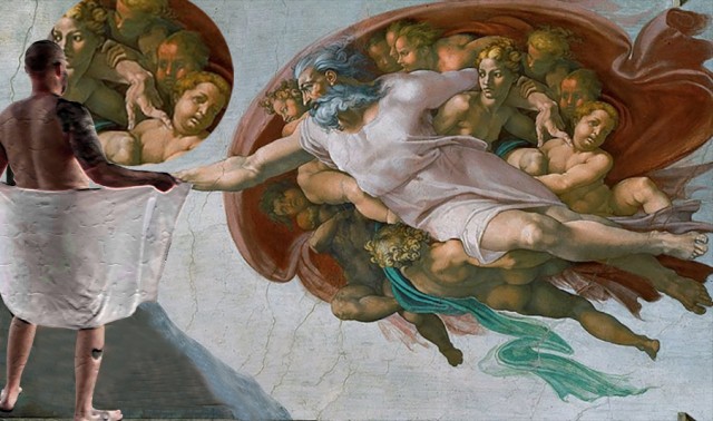 Фотожаба: Эксгибиционист