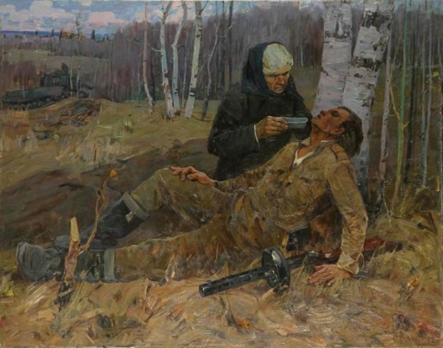 Великая Отечественная война в живописи