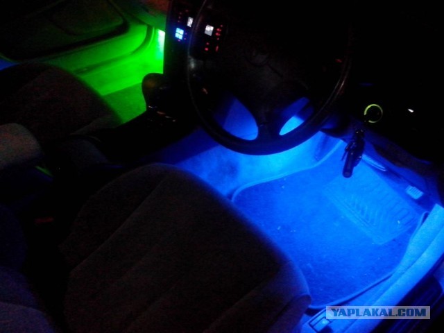 RGB подсветка салона авто