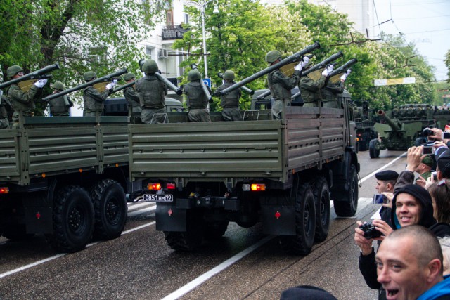 Парад Победы в Севастополе.