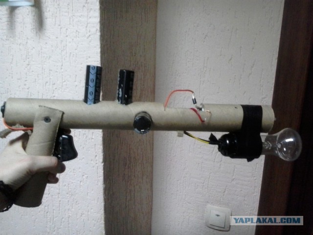 Пушка гаусса своими руками за 5 минут
