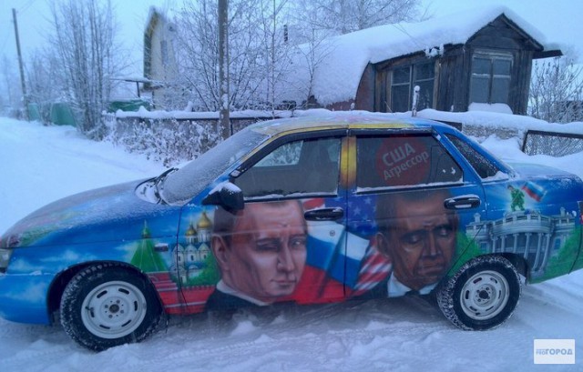 Художница из Коми сделала для отца-пограничника