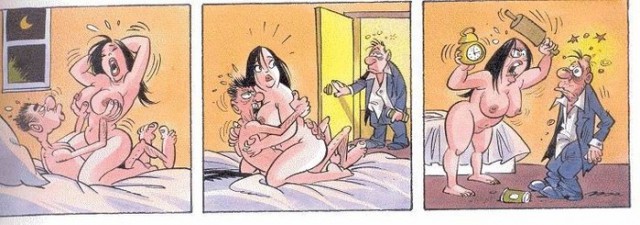 Рисованные эротические приколы