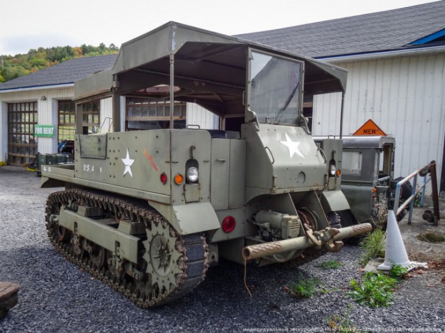 Раритетная военная техника в закромах пенсионера