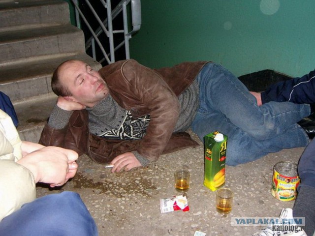 Когда решил вынести мусор