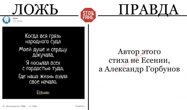 Борьба с фейками