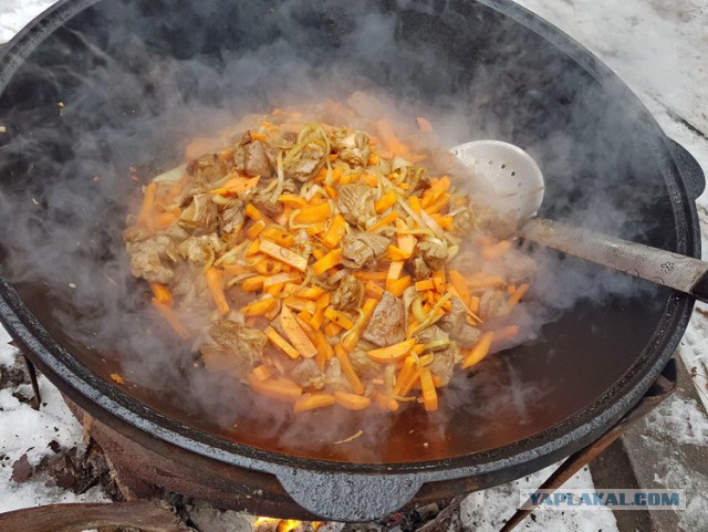 Блюда для казана, на природе и свежем воздухе