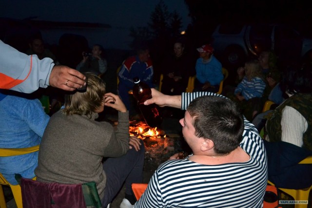 Отдых по-русски.