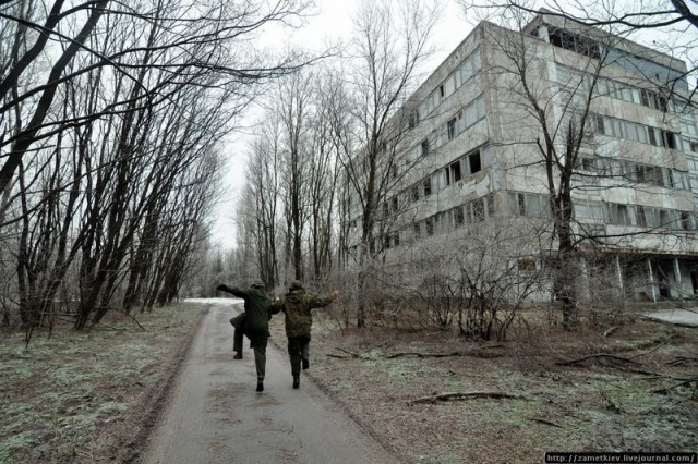 Новый год 2014 в Чернобыльской Зоне