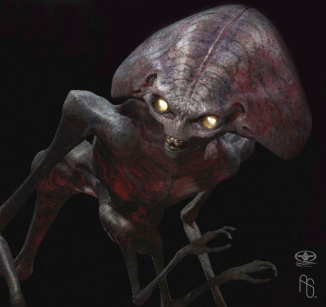 Инопланетяне, разумные и не очень. Концепт арт