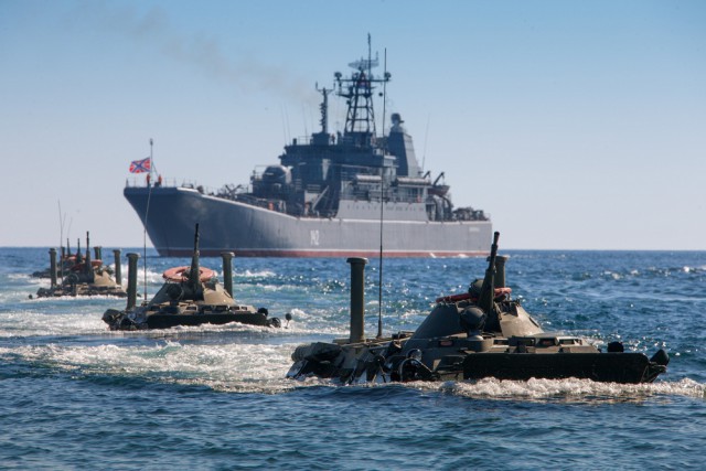 "Черная смерть" - морская пехота России
