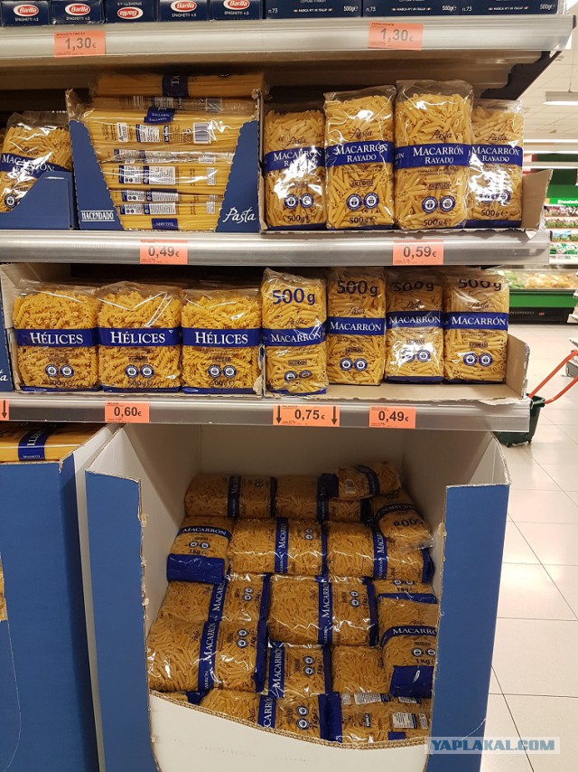 Настоящая Испания изнутри: экономим на продуктах питания, как можем