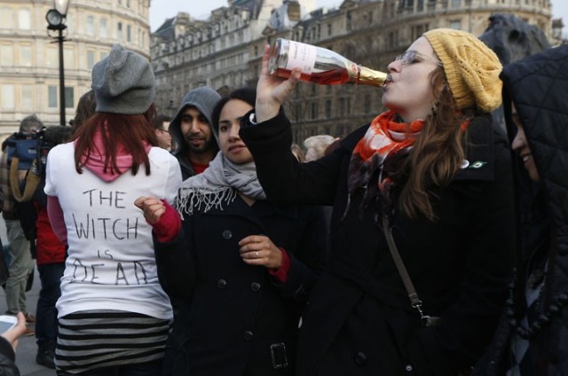 Умерла Маргарет Тэтчер