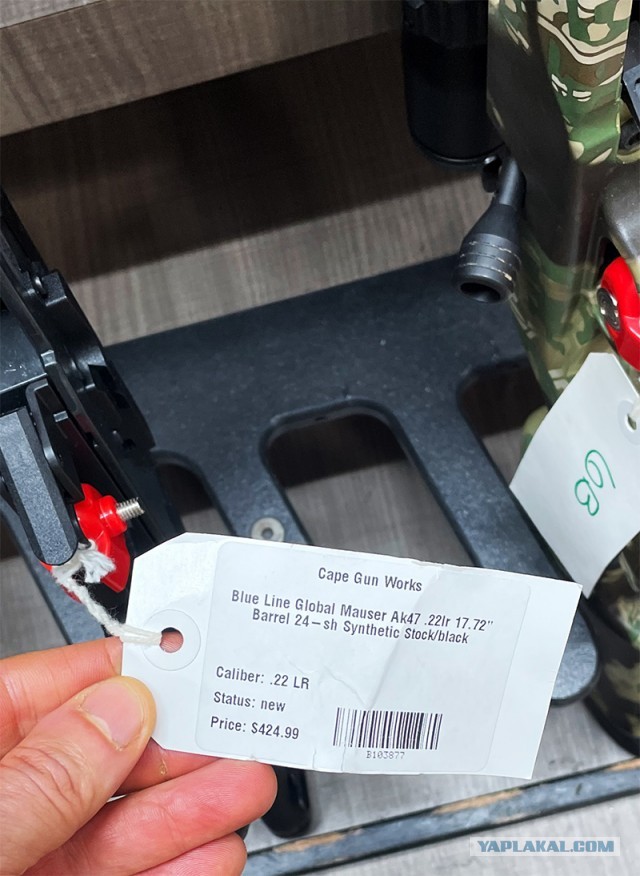 Поход в оружейный магазин в США