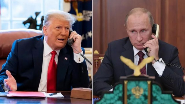 Путин и Трамп провели переговоры длительностью полтора часа. Об этом сообщил помощник президента Юрий Ушаков