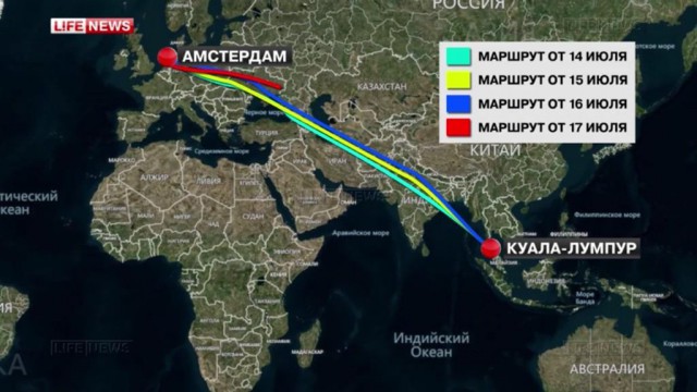 На Украине рухнул Боинг-777 малайзийских авиалиний