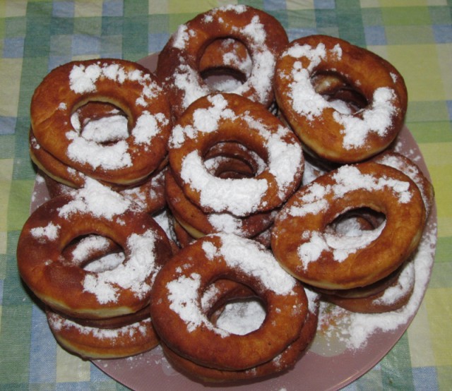 Пончики из детства