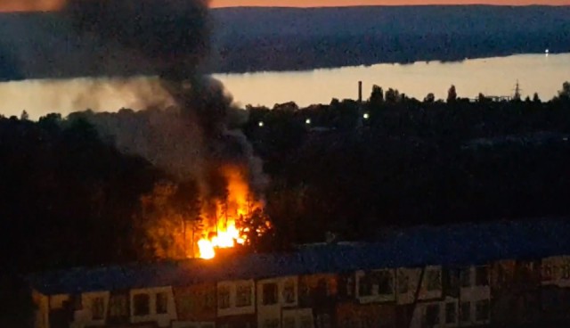 Застройщик выжигает площадку в городе