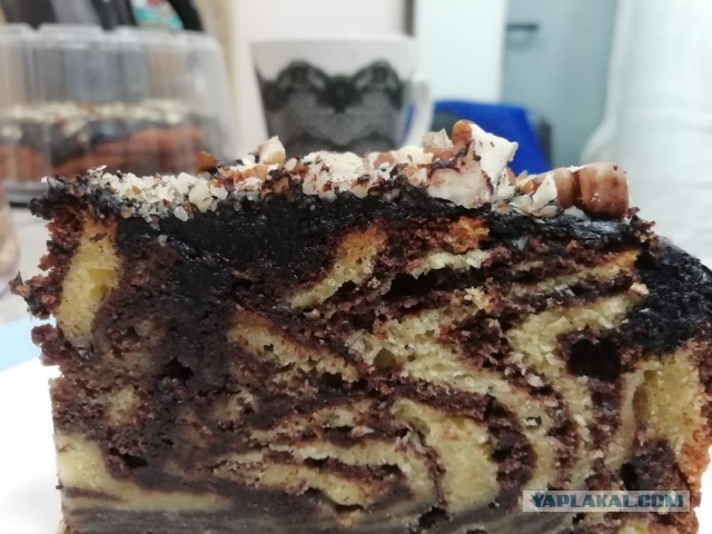 #ЯПовар. Торт "Зебра"