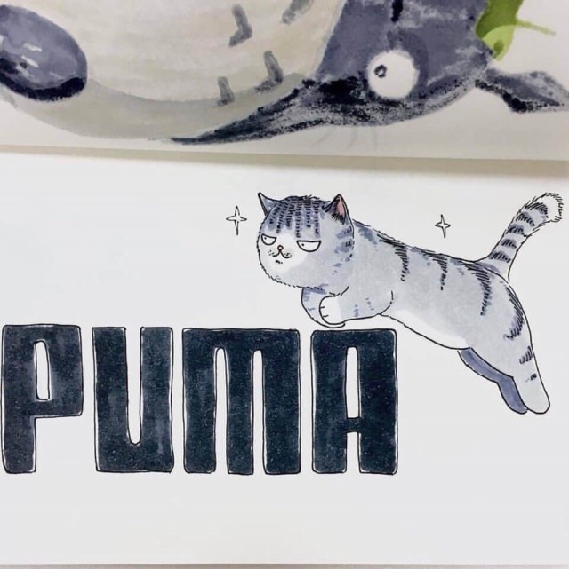 Котик сделает лучше любой логотип