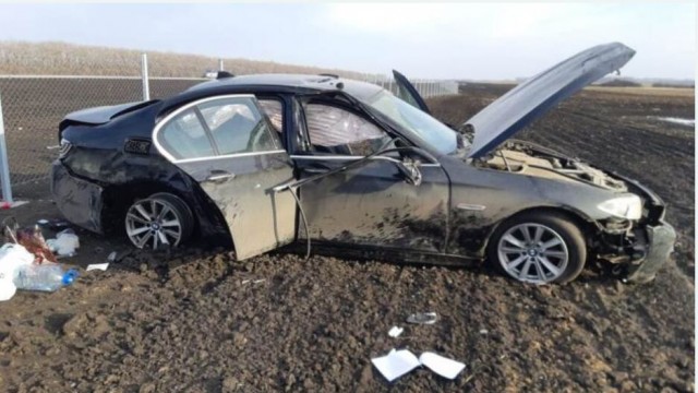 Последняя запись регистратора разложившегося Рено Логана