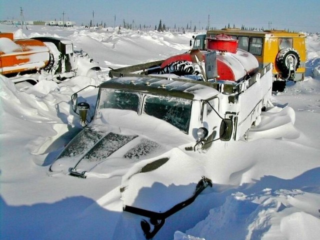 Суровые дороги крайнего севера