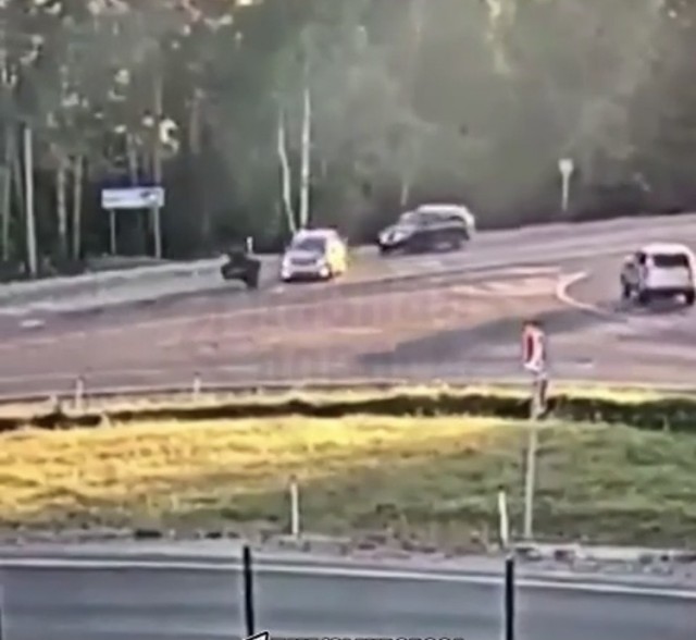 Под Москвой слепошарый автомобилист устроил жуткое смертельное ДТП с мотоциклистом